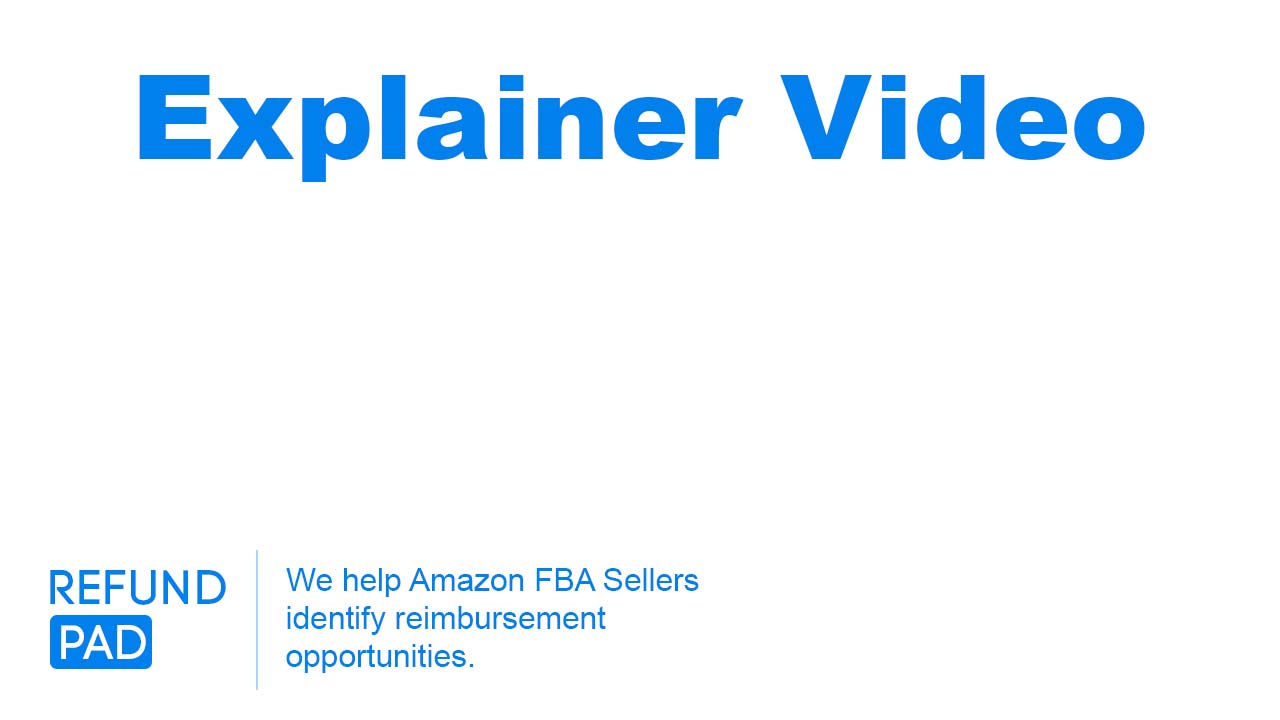 Amazon FBA Seller Reimbursements Explainer Video
